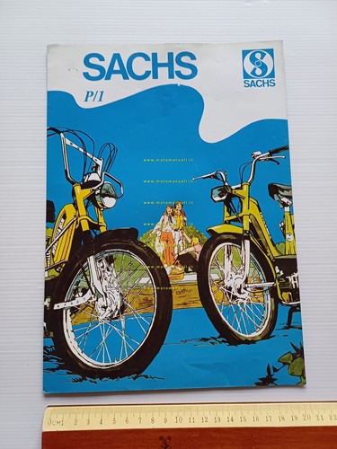Sachs 50 P1 1978 depliant originale italiano