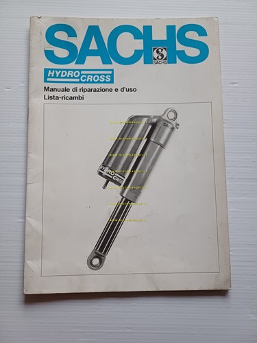 Sachs ammortizzatori Hydrocross manuale officina - ricambi italiano originale