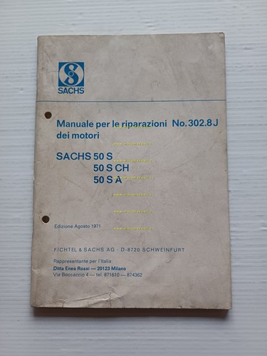 SACHS motore 50 S - 50 CH - 50 A …