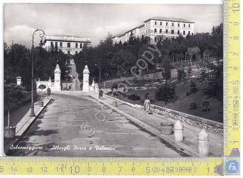 Salsomaggiore - Alberghi Porro e Valentini - 1951