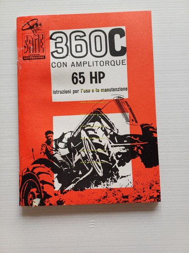 SAME 360 C - 360 C D.T 1964 trattore manuale …