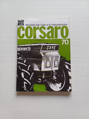 SAME Corsaro 70 2 RM - 4 RM trattore manuale …