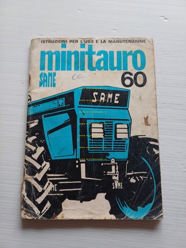 SAME Minitauro 60 2 RM - 4 RM 1972 trattore …