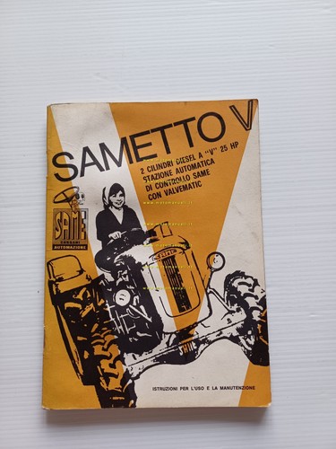 SAME Sametto V - Sametto V DT 1964 trattore manuale …