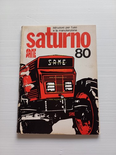 SAME Saturno 80 2 RM - 4 RM 1972 trattore …