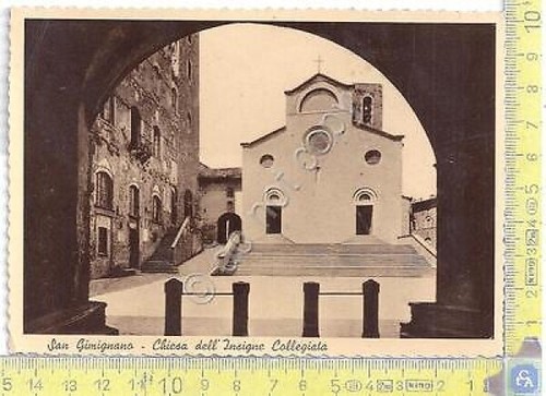 San Giminiano - Chiesa dell'Insigne Collegiata - '50s