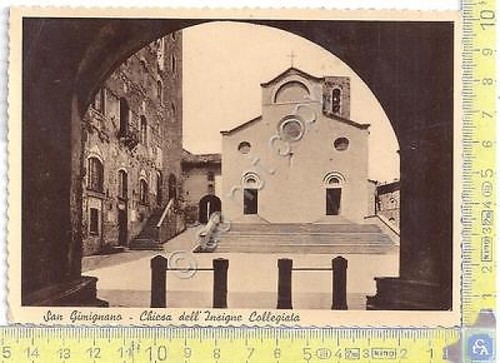San Giminiano - Chiesa dell'Insigne Collegiata - '50s