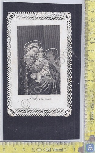 Santino pizzo - Madonna - La Vierge a la chaise …