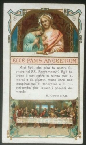 Santino Ricordo Pasqua 1916 S. Maria Assunta in Fabbrico - …