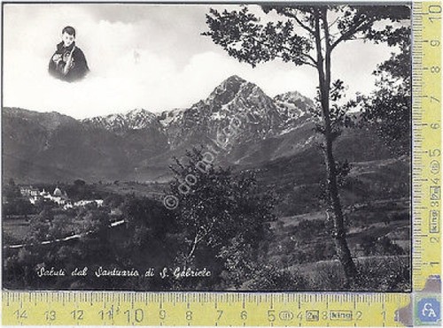 Santuario di San Gabriele dell'Addolorata - 1960 - Cartolina - …