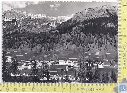 Sappada di Cadore - Borgata Fontana - 1954