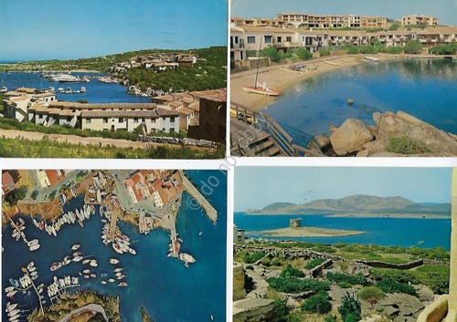 Sardegna Stintino e Porto Rotondo piccolo lotto di 4 cartoline …