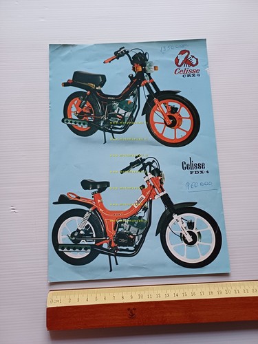 Scalambra 50 Celisse TUBONI anni '70 depliant originale