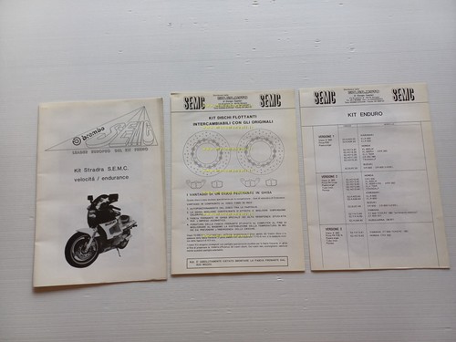 SEIMC GIO-CA Moto dischi freni Brembo flottanti anni 80 3 …