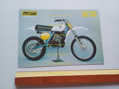 Simonini Hard Race 250 Sette Cross 1977 depliant originale italiano