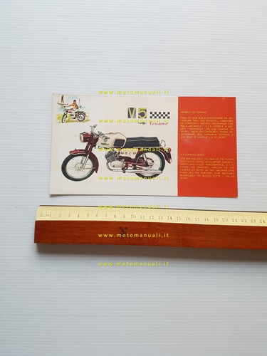 SIS Sachs 50 V5 Turismo 1973 depliant originale testo portoghese …