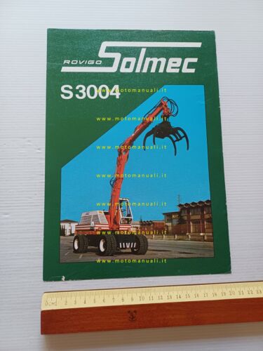 Solmec S 3004 caricatore gommato anni 70 depliant originale