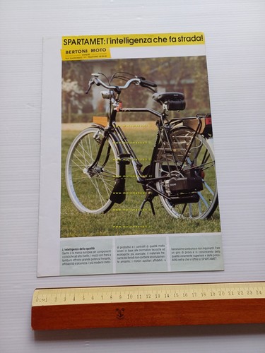 Spartamet Sachs 50 Bicicletta motorizzata depliant originale italiano