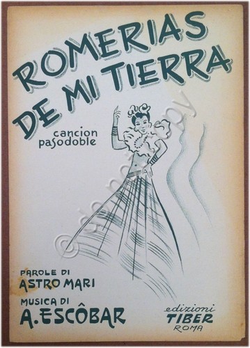 Spartito - Romerias de mi tierra - Pasodoble - Astro …