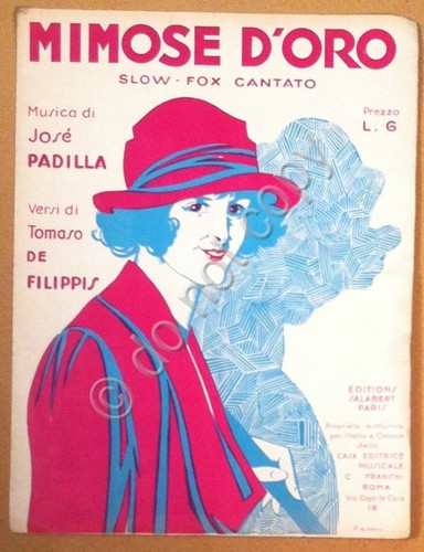 Spartito - Sheet music - Padillà e De Filippis - …