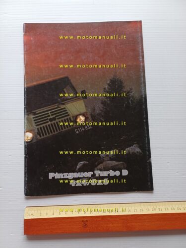 Steyr-Puch Pinzgauer Turbo Diesel 4x4 6x6 1986 depliant italiano originale
