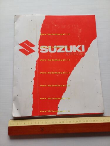 Suzuki Auto cartella stampa Motorshow Bologna 1989 italiano originale