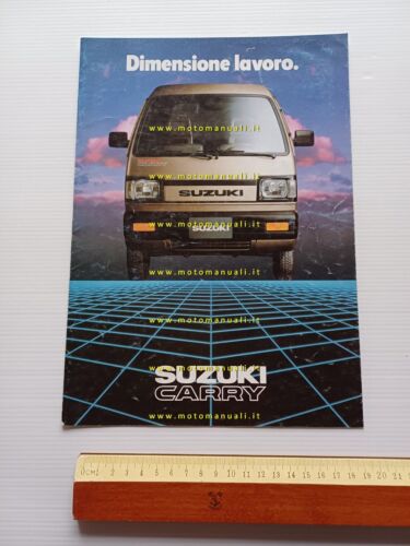 Suzuki Carry furgone depliant italiano originale moto brochure
