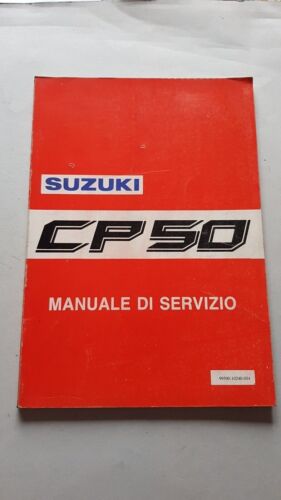 SUZUKI CP 50 Scooter 1990 manuale officina originale italiano workshop …