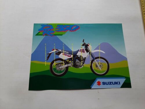 Suzuki DR 350 Enduro 1993 depliant originale ITALIANO brochure