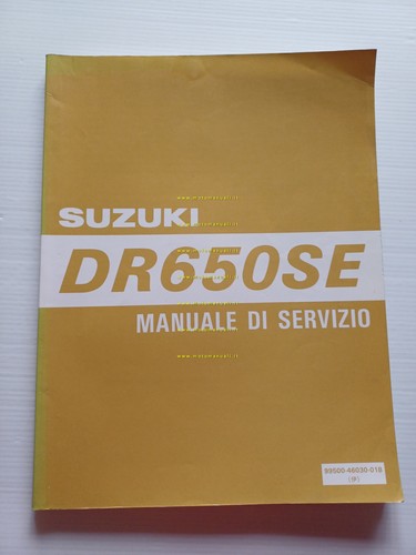 Suzuki DR 650 SE 1996 manuale officina riparazione ITALIANO originale
