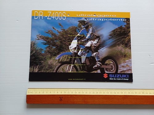 Suzuki DR-Z 400 S depliant italiano originale