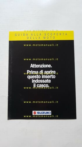 SUZUKI gamma produzione moto 1989 depliant ITALIANO originale brochure