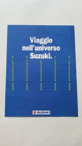 SUZUKI gamma produzione moto 1992 depliant ITALIANO originale brochure