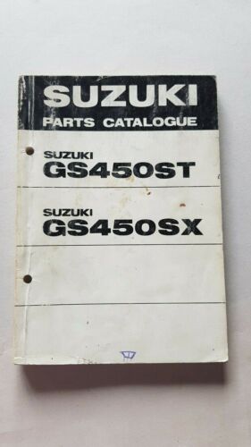 SUZUKI GS 450 ST - SX 1980 catalogo ricambi originale …