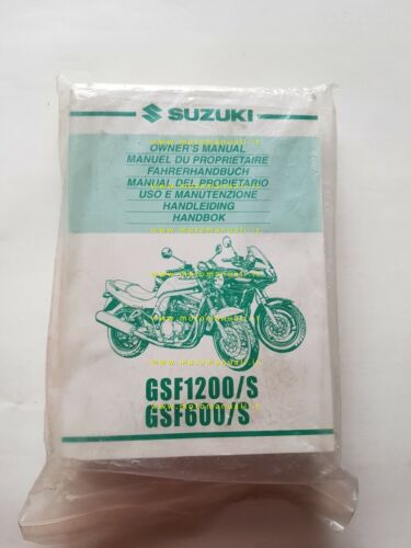 Suzuki GSF 1200 S - 600 S 1999 manuale uso …