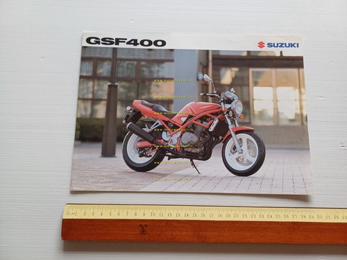 Suzuki GSF 400 Bandit 1991 depliant italiano originale