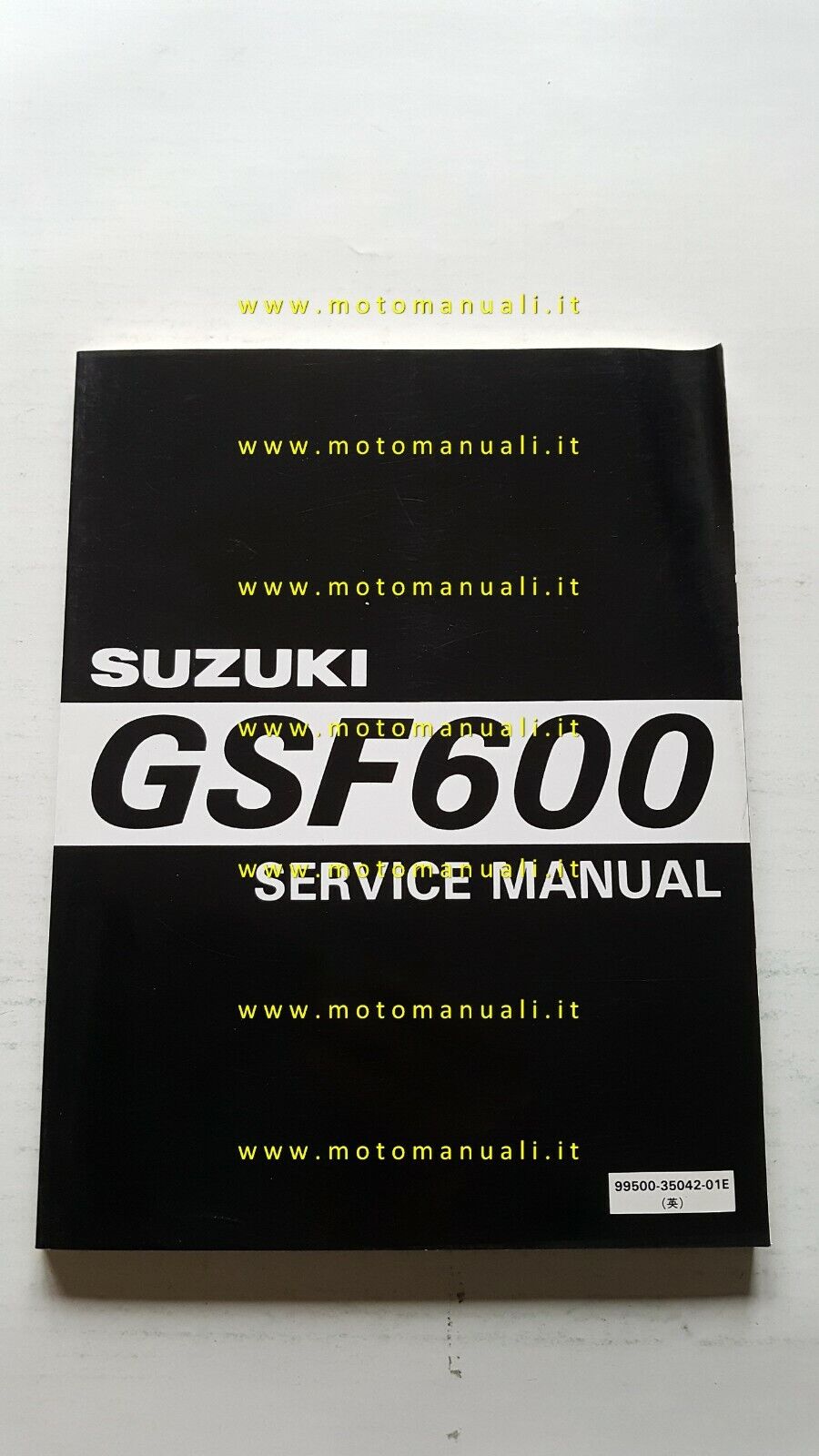 Suzuki GSF 600 BANDIT 1996-97 manuale officina ENGLISH originale