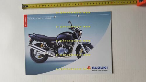 Suzuki GSX 1200 - GSX 750 depliant ITALIANO originale moto …
