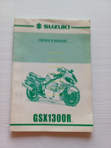 Suzuki GSX 1300 R Hayabusa 1999-2000 manuale uso manutenzione originale …