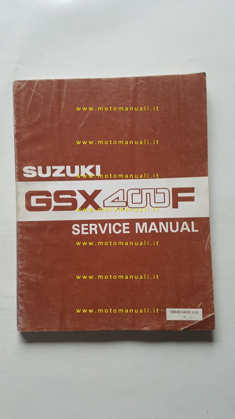 Suzuki GSX 400 F 1981-83 manuale officina INGLESE originale Workshop …