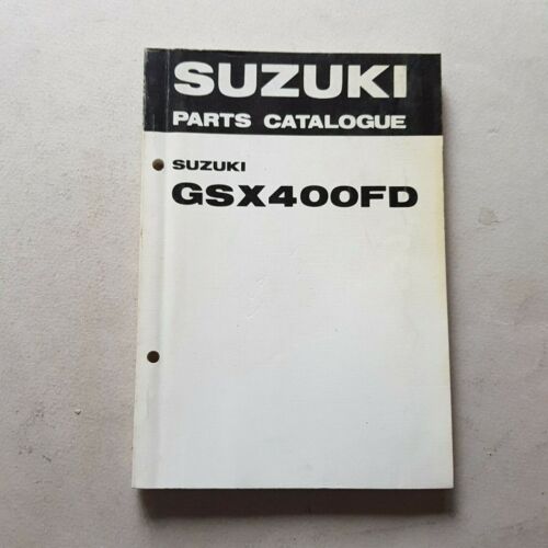 Suzuki GSX 400 FD 1982 catalogo ricambi originale spare parts …