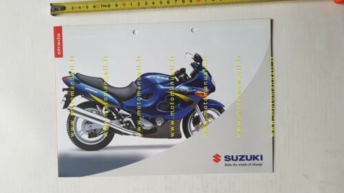 Suzuki GSX 600 F 1998 depliant ITALIANO originale moto brochure