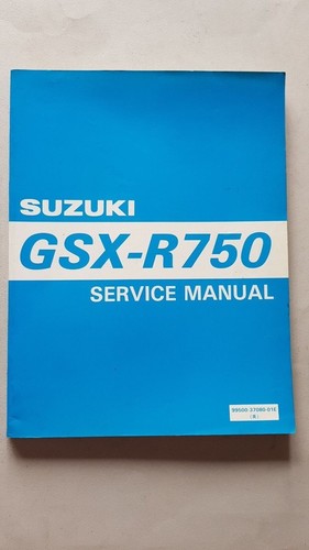 SUZUKI GSX-R 750 T 1996 manuale officina originale workshop manual