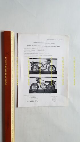 Suzuki GT 380 1975-77 scheda omologazione FMI Derivate di Serie …