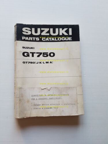 Suzuki GT 750 J - K - L - M …