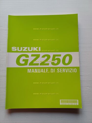 Suzuki GZ 250 1999 manuale officina ITALIANO originale