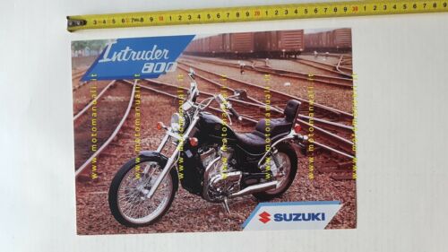 SUZUKI Intruder 800 1993 depliant italiano moto originale brochure