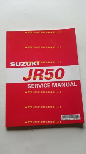 Suzuki JR 50 2000 manuale officina INGLESE minicross originale Workshop …