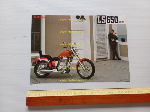 Suzuki LS 650 Savage 1994 depliant ITALIANO originale