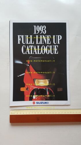 SUZUKI produzione moto 1993 - RF 600 R depliant POSTER …